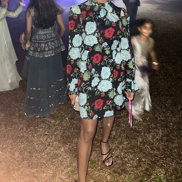 Floral Print Dress | Long Sleeve - Picture 2 of 5